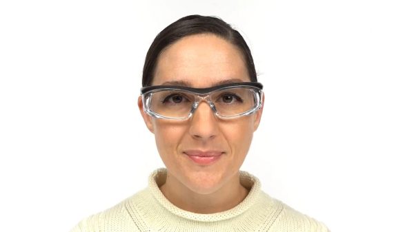 prescription safety glasses Canada s54e black women front