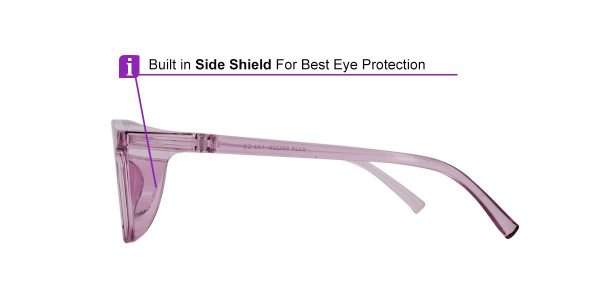 prescription safety goggles 8325 purple 3